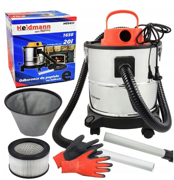 VYSÁVAČ NA PRIEMYSELNÝ KRB 1650W 20L 2v1 HIT