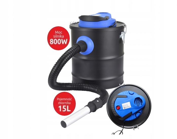 800 W VYSÁVAČ NA KRBOVÉ VYSÁVAČE, KAPACITA 15L