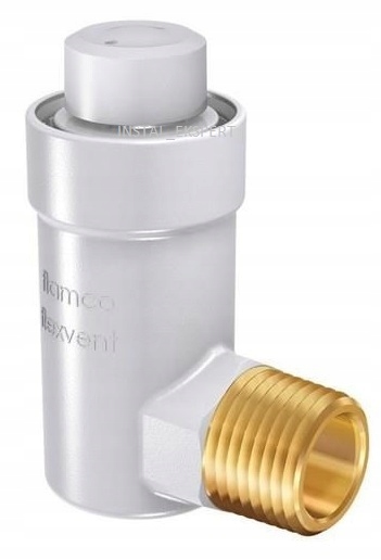 ANGLE VENT FLAMCO AUTOMATIC WHITE 1/2