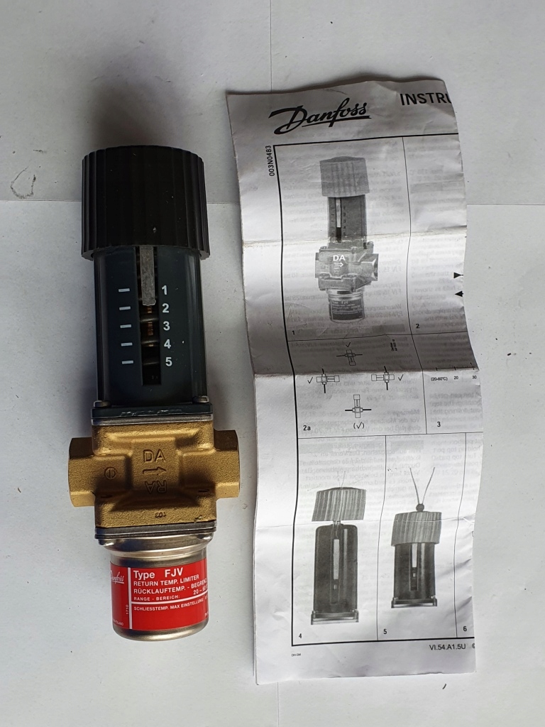 DANFOSS TEMPERATURE LIMITER TYP FJV 003N0483