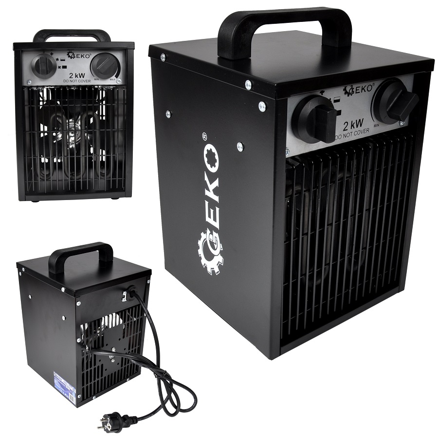Elektrický OHRIEVAČ FARELKA GEKO 2,0kW TERMOSTAT 3 Výkonové rady Oceľ
