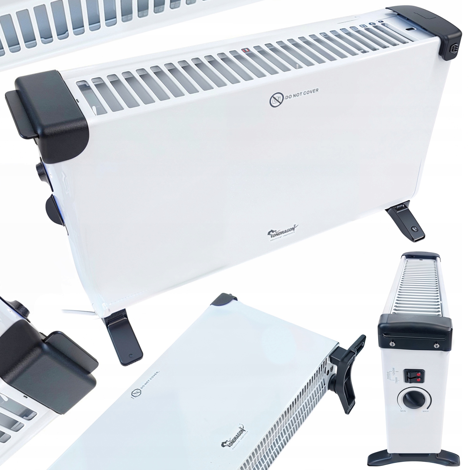 ELEKTRICKÝ KONVEKTOROVÝ OHRIEVAČ FARELKA REGULAČNÝ VÝKONNÝ OHRIEVAČ 2000W