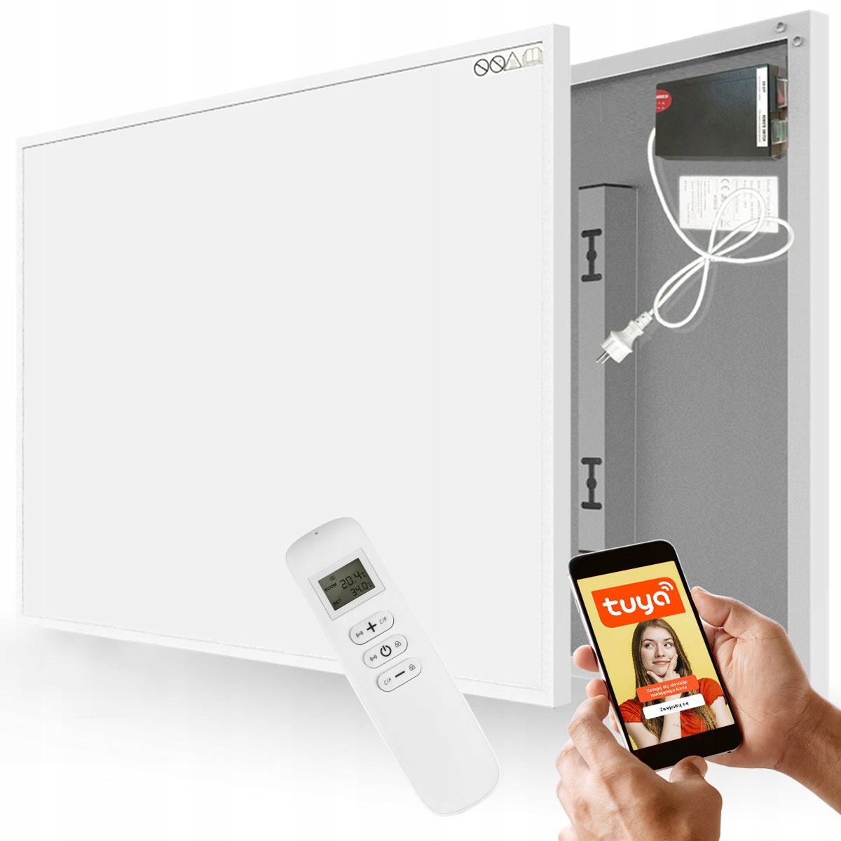 Infračervený ohrievač Cronos Grafen Pro 1100 W