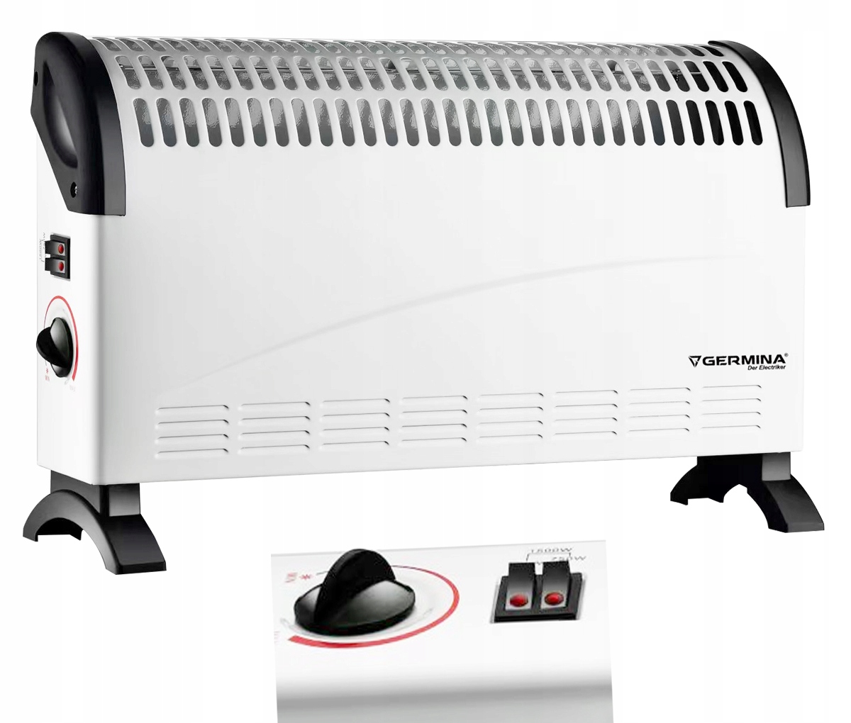Turbo skwar 1500 elektrický konvektorový ohrievač