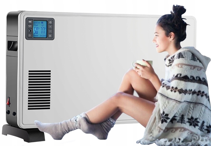 KONVEKTOROVÝ OHRIEVAČ TERMOSTAT VENTILÁTOR 2300W