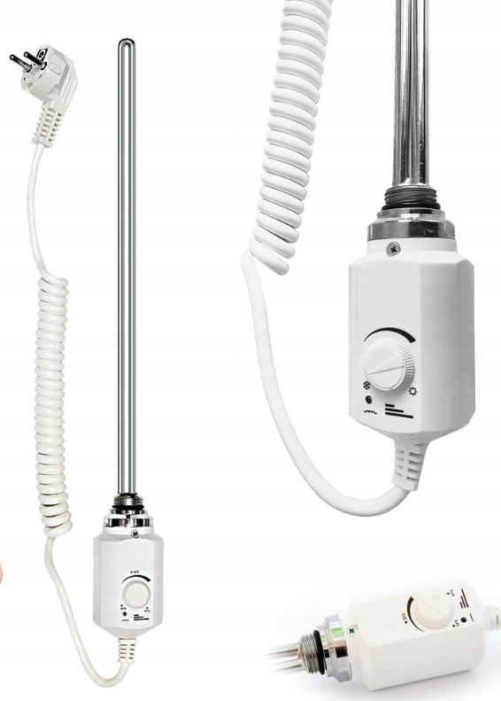 Ohrievač DO kúpeľňového radiátora biely 300 W