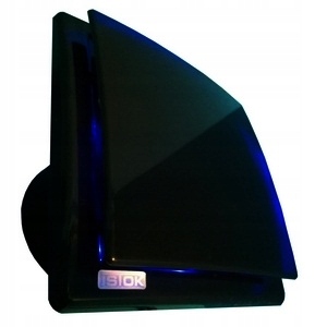 Ventilátor – OK Black-Blue 100 ventilátor s LED osvetlením