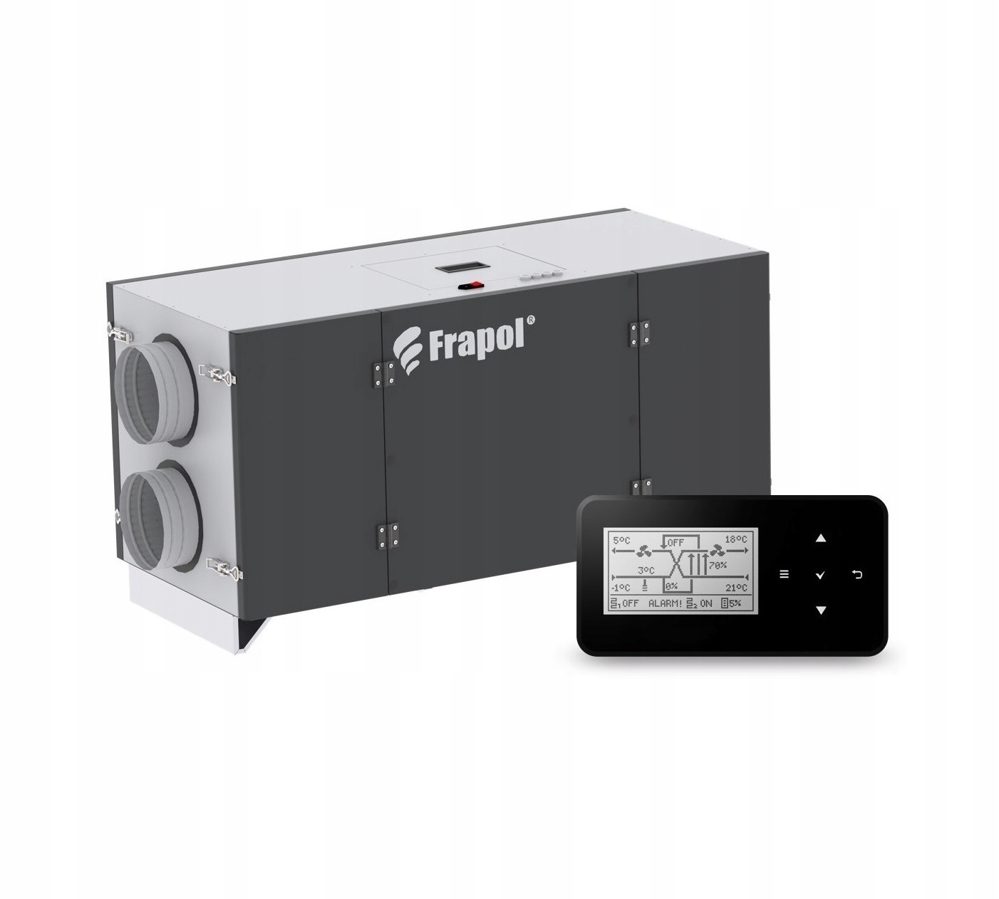 Rekuperátor – Rekuperátor OXY OnyX Compact 500 FRAPOL LUBLIN