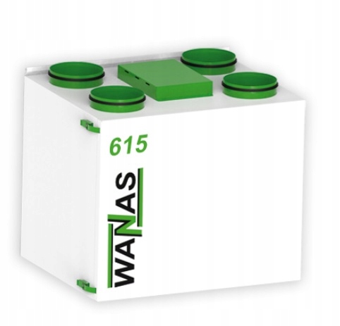 Rekuperátor – OXY Wanas 615 V ZÁKLADNÝ rekuperátor + MONTÁŽ