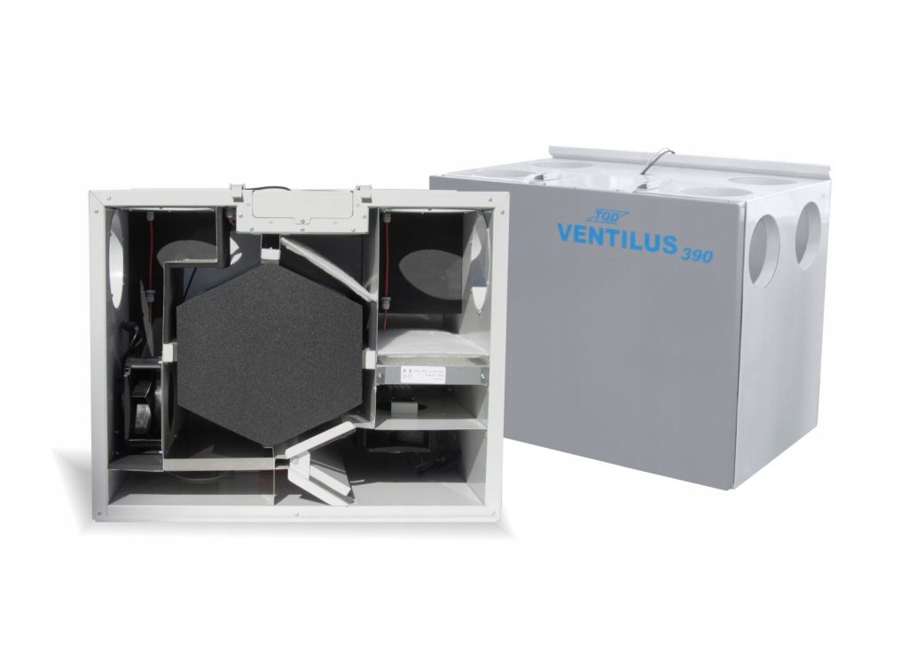 Rekuperátor – Rekuperátor OXY, jednotka Ventilus 390 HR TQD