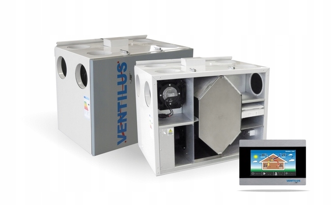 Rekuperátor – Rekuperátor OXY Ventilus 400 TQD + inštalácia