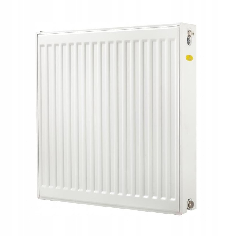 Diamantový 1250 W oceľový panelový radiátor, biely, 600 x 600 mm