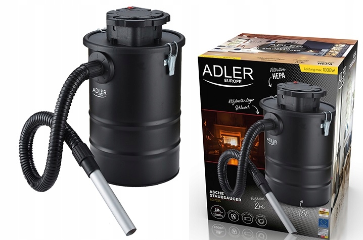 Krbový vysávač Adler AD 7035 HEPA 1000W 18L