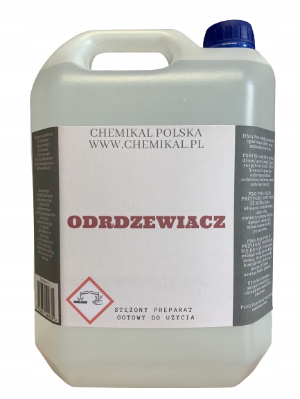 Špecialista na odstraňovanie hrdze 5 L. VÝROBCA