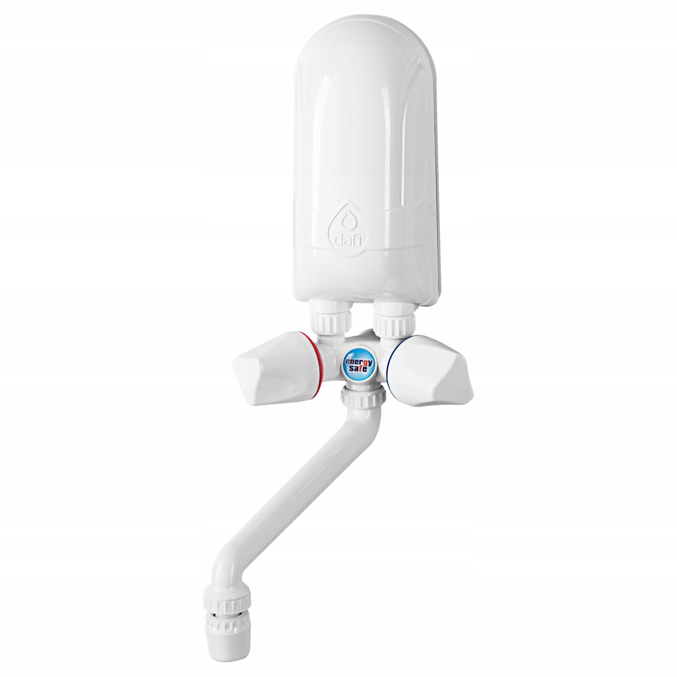 Ohrievač vody DAFI 5,5 kW (230V) s bielou batériou