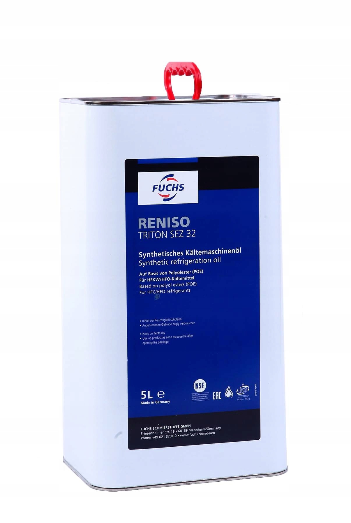 Syntetický chladiaci olej Reniso Triton SEZ32 5L