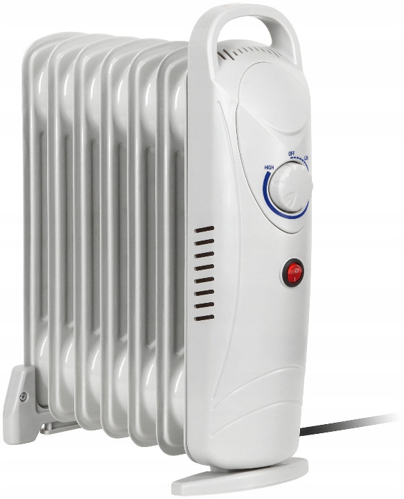 Elektromet 800 W biely olejový radiátor