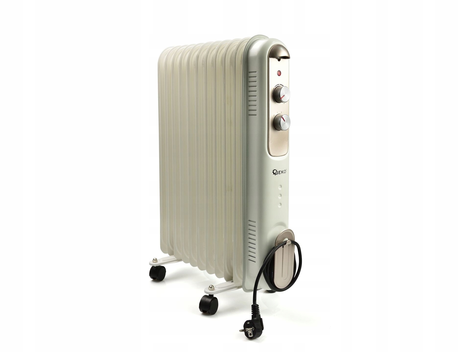 Geko G80554 2500 W olejový radiátor, béžový