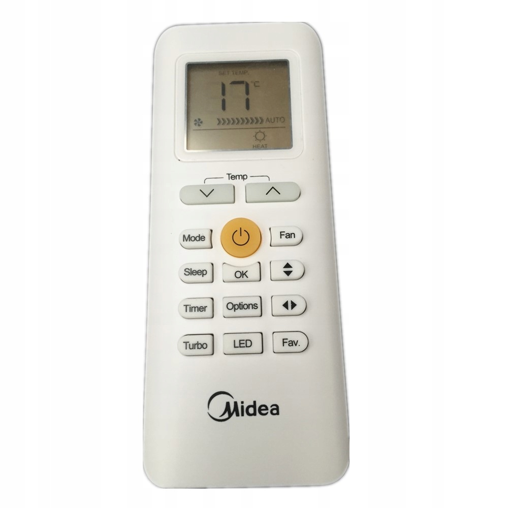 Originálne diaľkové ovládanie klimatizácie Midea RG70C RG70E