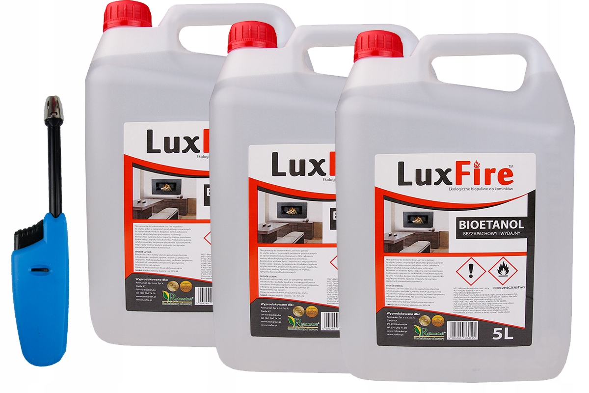 PALIVO 15L BIO KRB BEZ ZÁPACHU + ETHANOL + ZAPALOVAČ