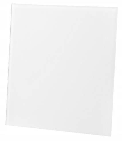 Vetracia mriežka - PANEL VENTILÁTORU dRim 01-171 SKLENENÝ MATNÝ BIELY