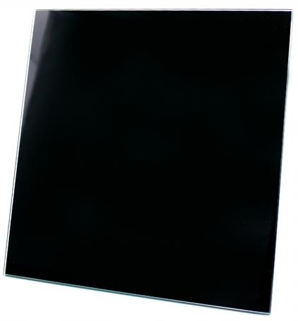 Vetracia mriežka - PANEL VENTILÁTORU dRim 01-172 SKLENENÁ ČIERNA POLOVICA