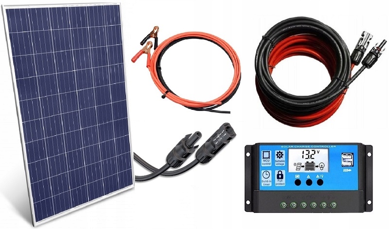 100 W Solárny solárny solárny panel 12V regulátor