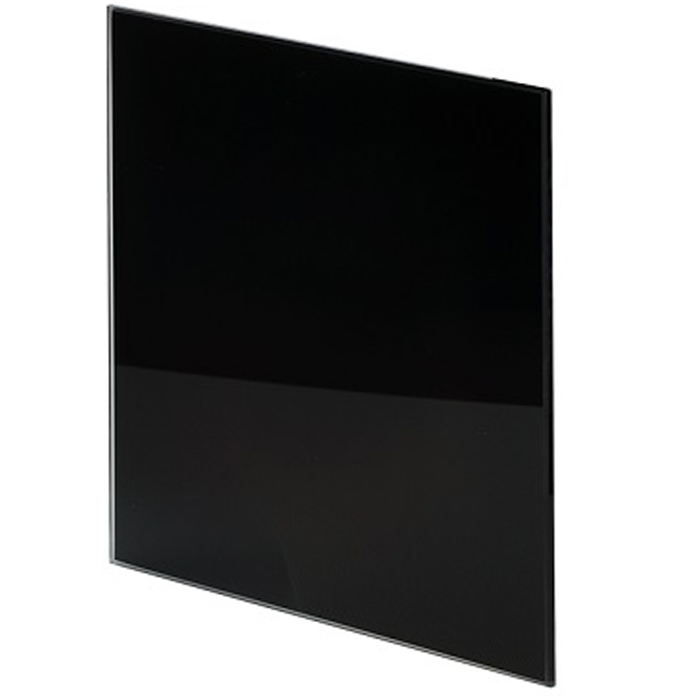 Ventilátor - SKLENENÝ PANEL TRAX PTGB100P ČIERNY - SYSTÉM AWENTA +