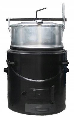 Galvanizovaný šamotový horák 150 L