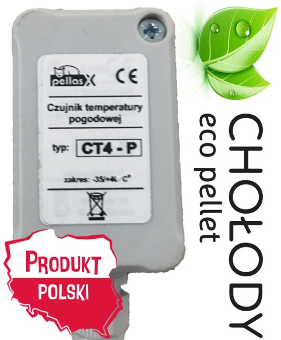 Pellasx burner – senzor teploty počasia
