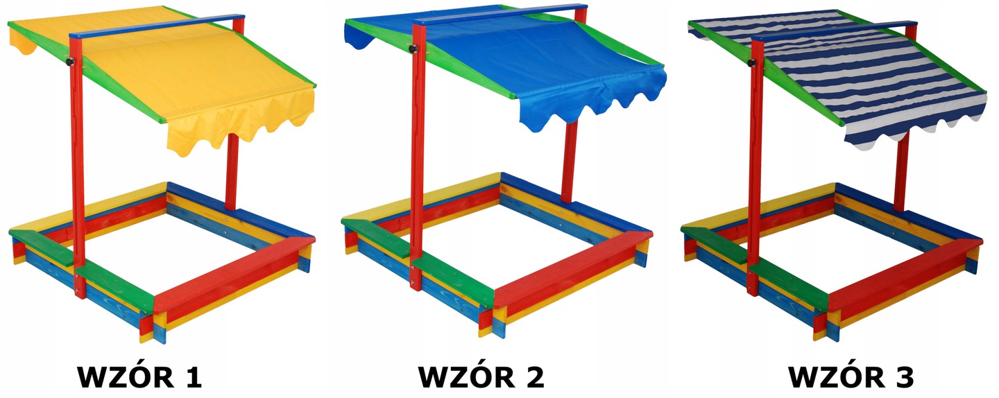 KASKÁDOVÁ DREVENÁ SANDBOX s modrým priezorom
