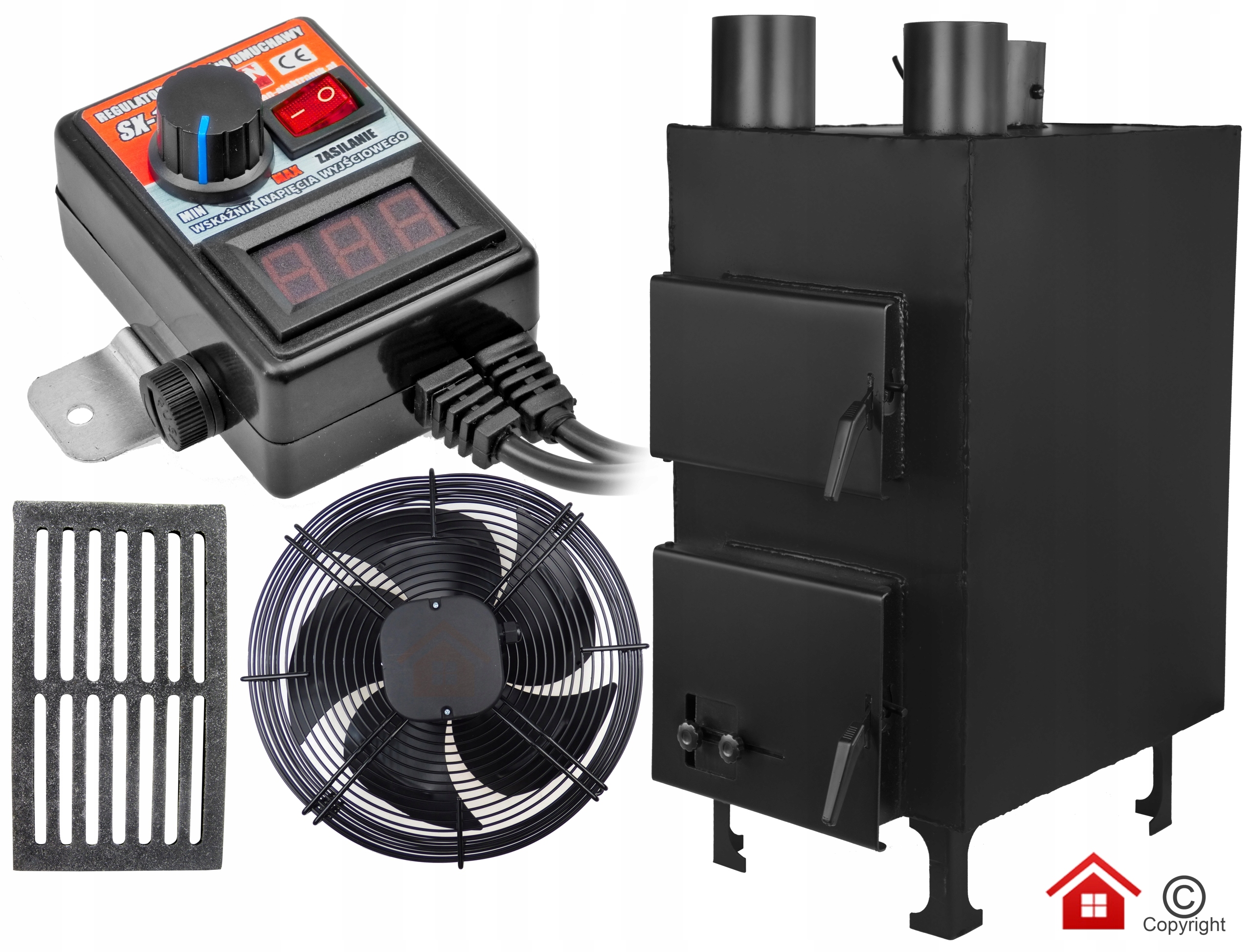 FURNACE s fúkaním PN1 12kW dúchadlo + ovládač