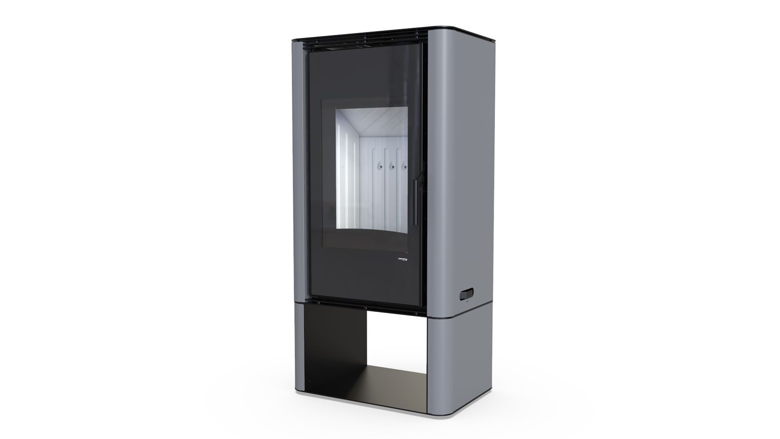 Samostatne stojace kachle SOLUM LOG GREY INLET