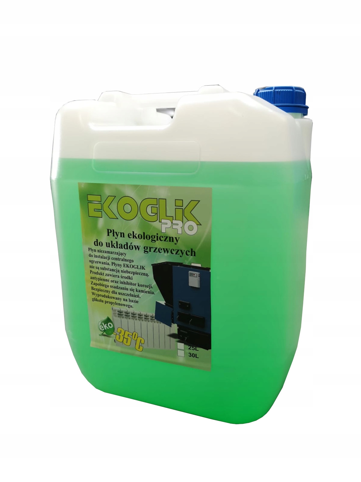 Teplonosná kvapalina EKOGLIK PRO –35 °C – 20 l