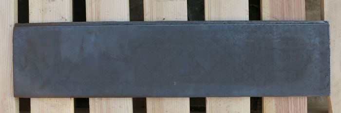 LIŠTA ŽELEZNÁ DOSKA Šindeľ 68x15cm hladká - POLSKÝ gril