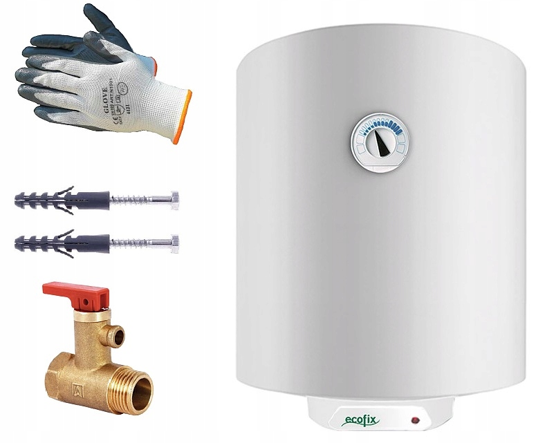Elektrický ohrievač na vodu 50 L ecofix
