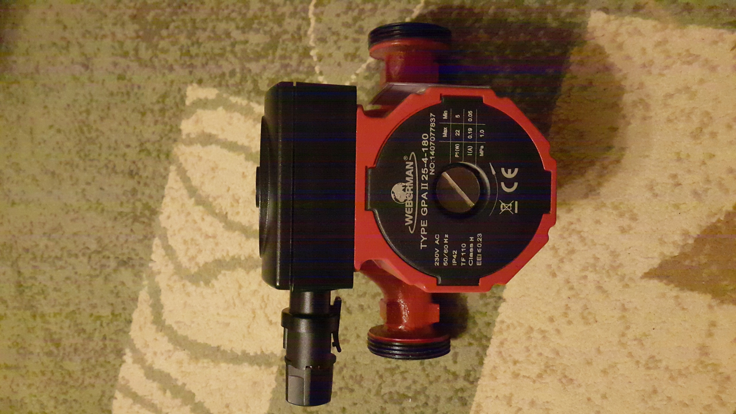 Elektrické čerpadlo ch. obehovací weberman gpa 25-40-180