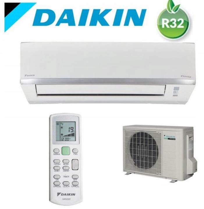TEPELNÉ ČERPADLO DAIKIN 4,0 kW 40m2 NEZÁVISLÉ MONTÁŽE