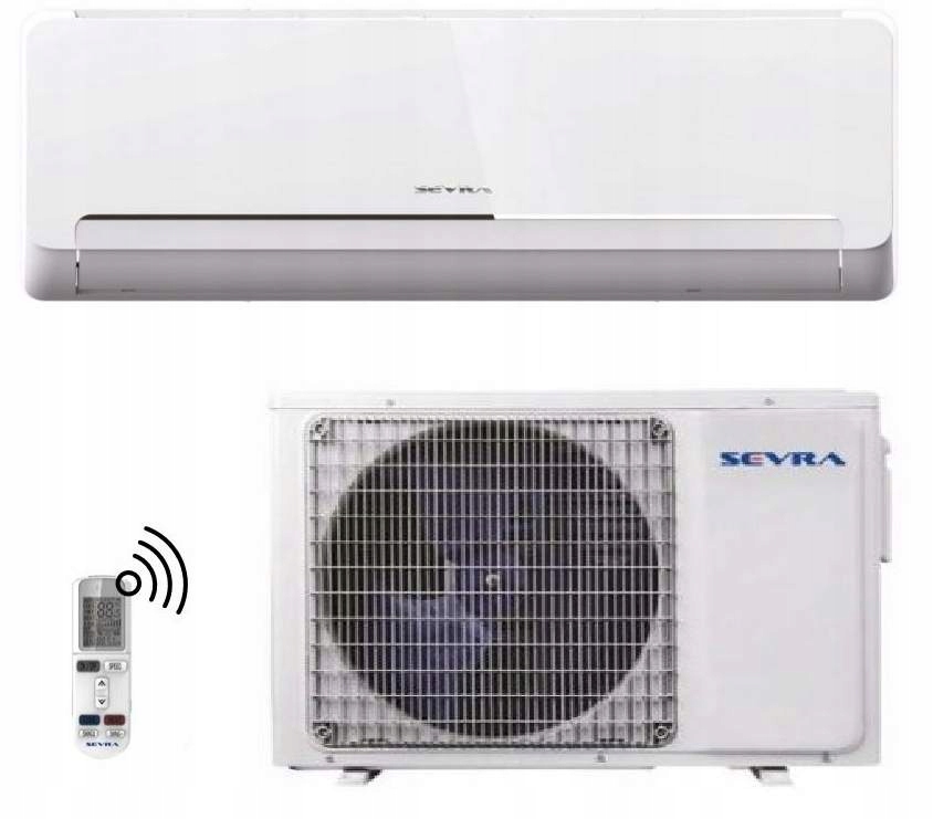 TEPELNÉ ČERPADLO SEVRA 3KW 30m NEZÁVISLÉ MONTÁŽ WIFI