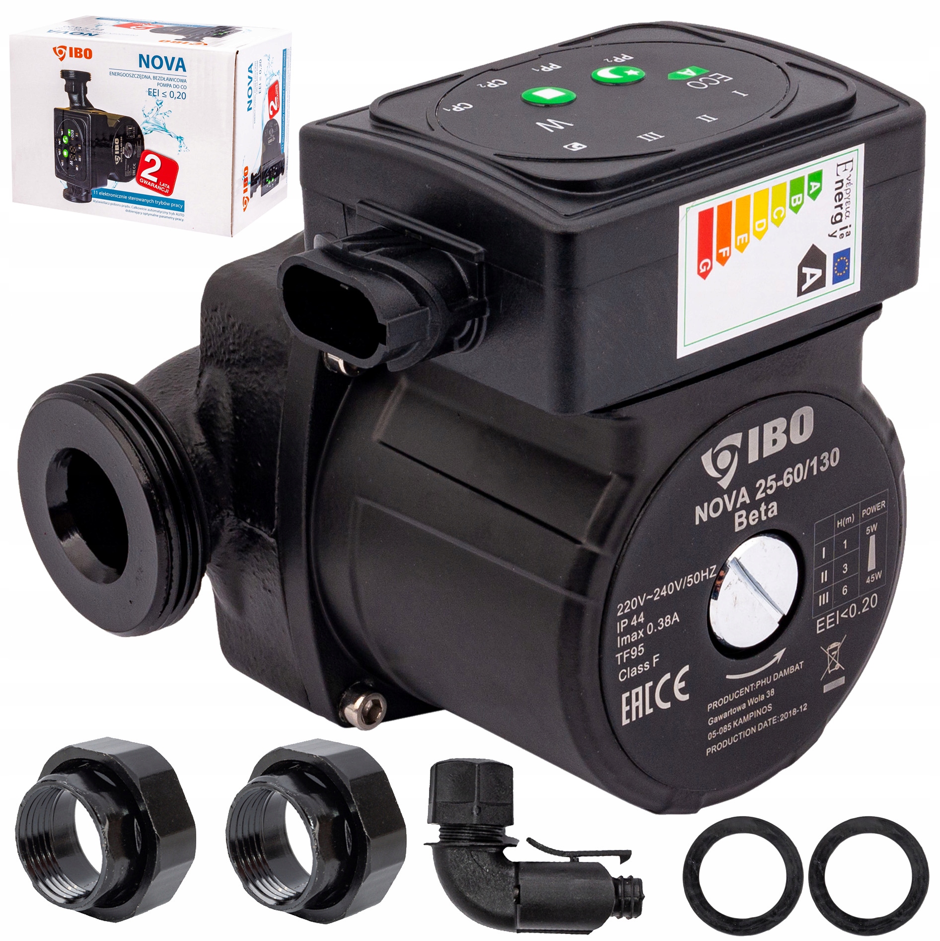 OBEHOVÉ ČERPADLO 25-60 130 OBEH PRE CH