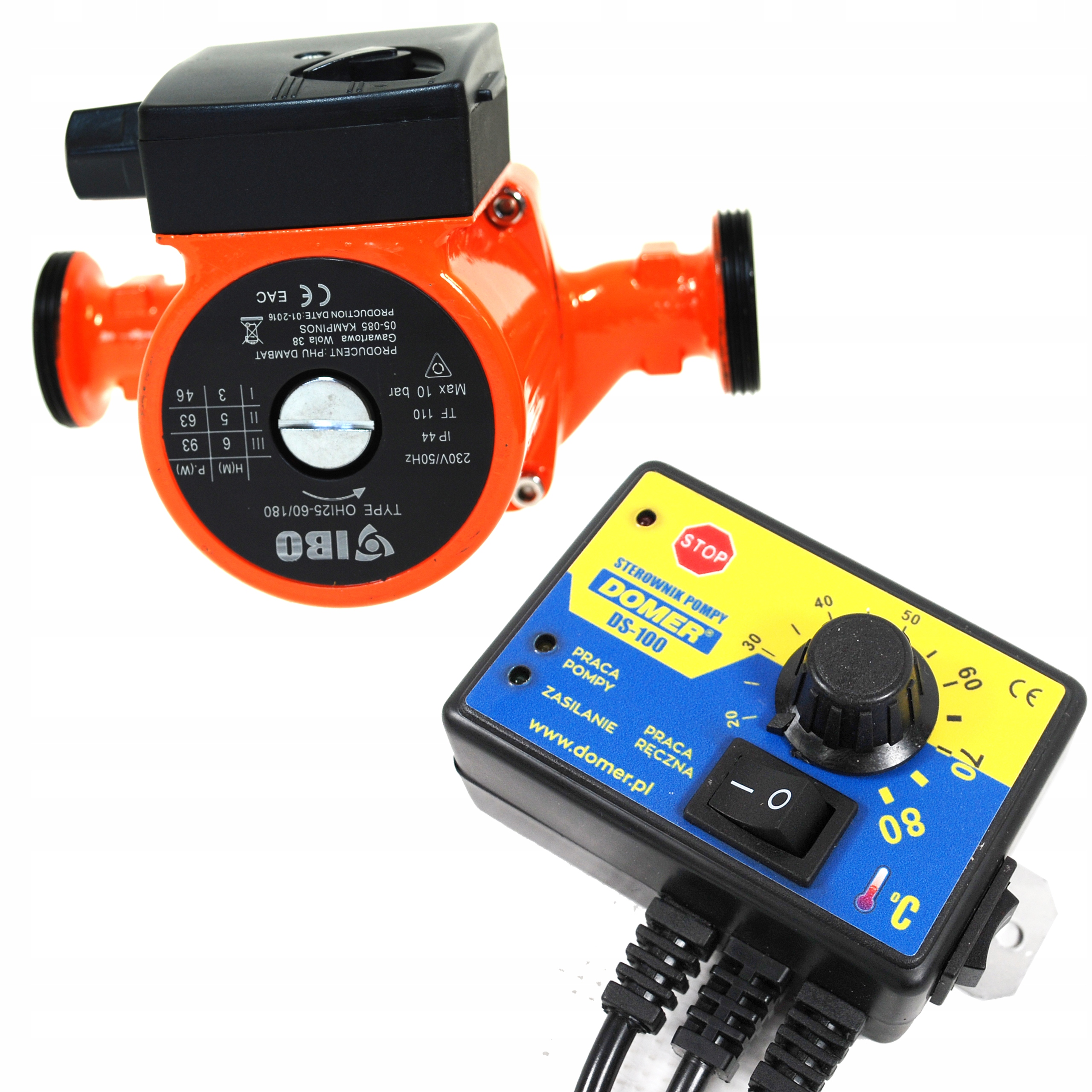 Obehové čerpadlo 25-60 180 + regulátor DS-100
