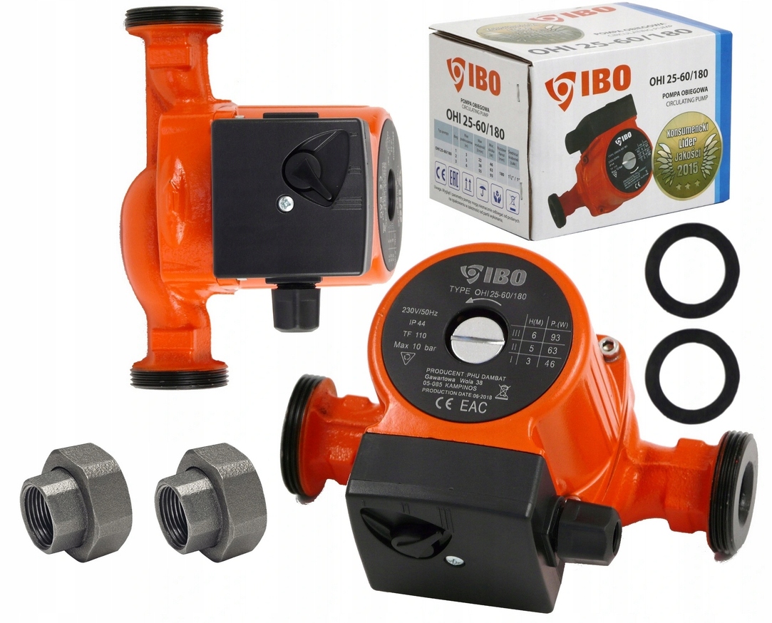 OBEHOVÉ ČERPADLO 25-60 IBO SCREWS CO. OBEH