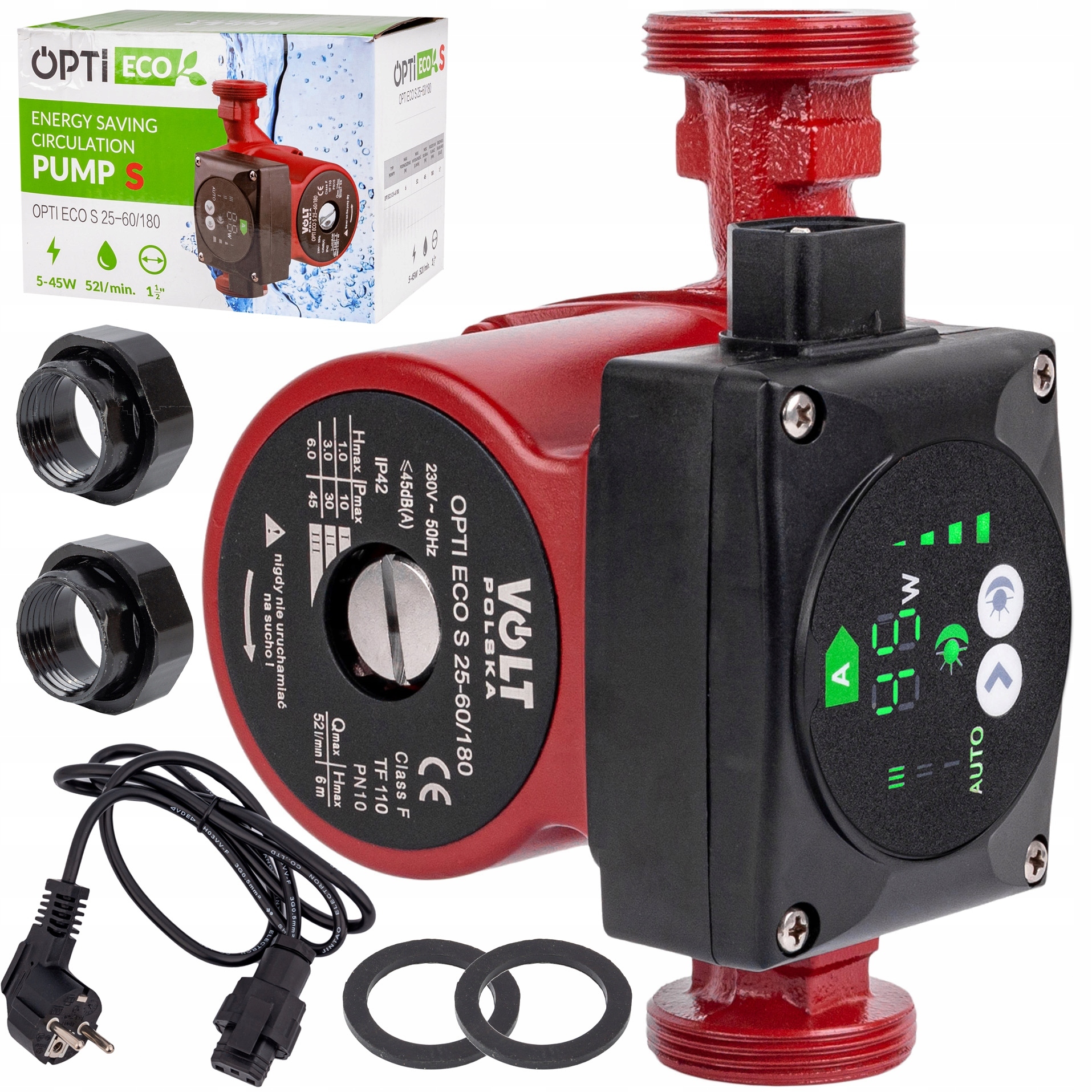 OBEHOVÉ ČERPADLO CO. 25-60 180 ELEKTRONICKÉ PRE KACHLE