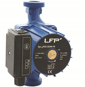 Elektronické obehové čerpadlo lfp epco 25 / 40-70