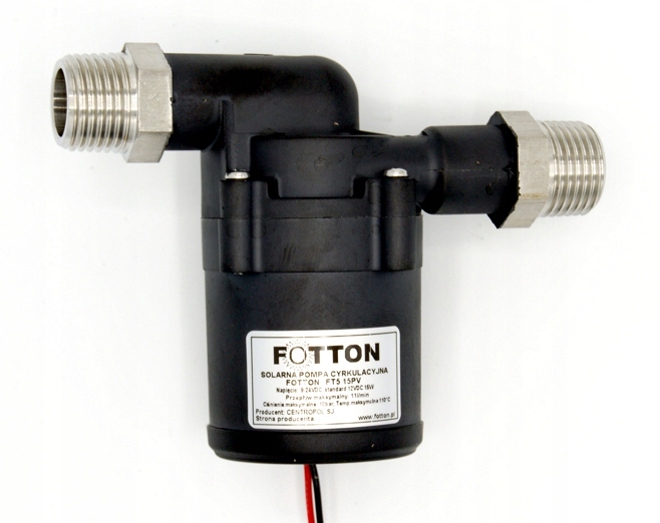 OBEHOVÉ ČERPADLO FOTTON FT5 12V DC 15PV SOLÁRNE