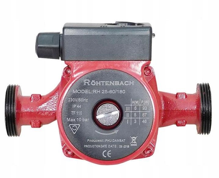 Obehové čerpadlo rohtenbach RH 25-60 / 180 ibo dambat
