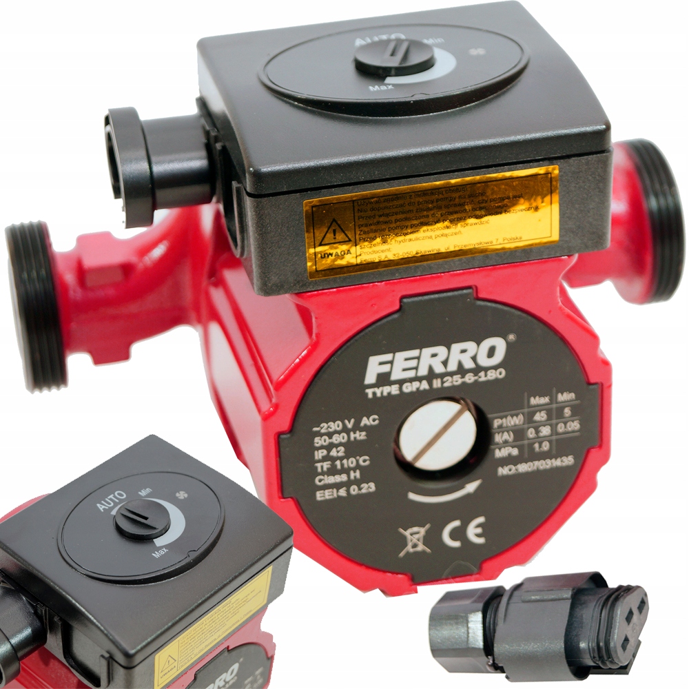 OBEHOVÉ ČERPADLO elektronic 25-60 180 OBEH