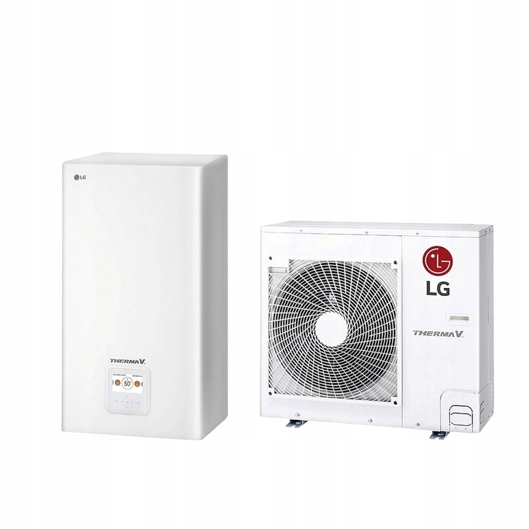 Tepelné čerpadlo vzduchu LG therma v 7 kW montáž