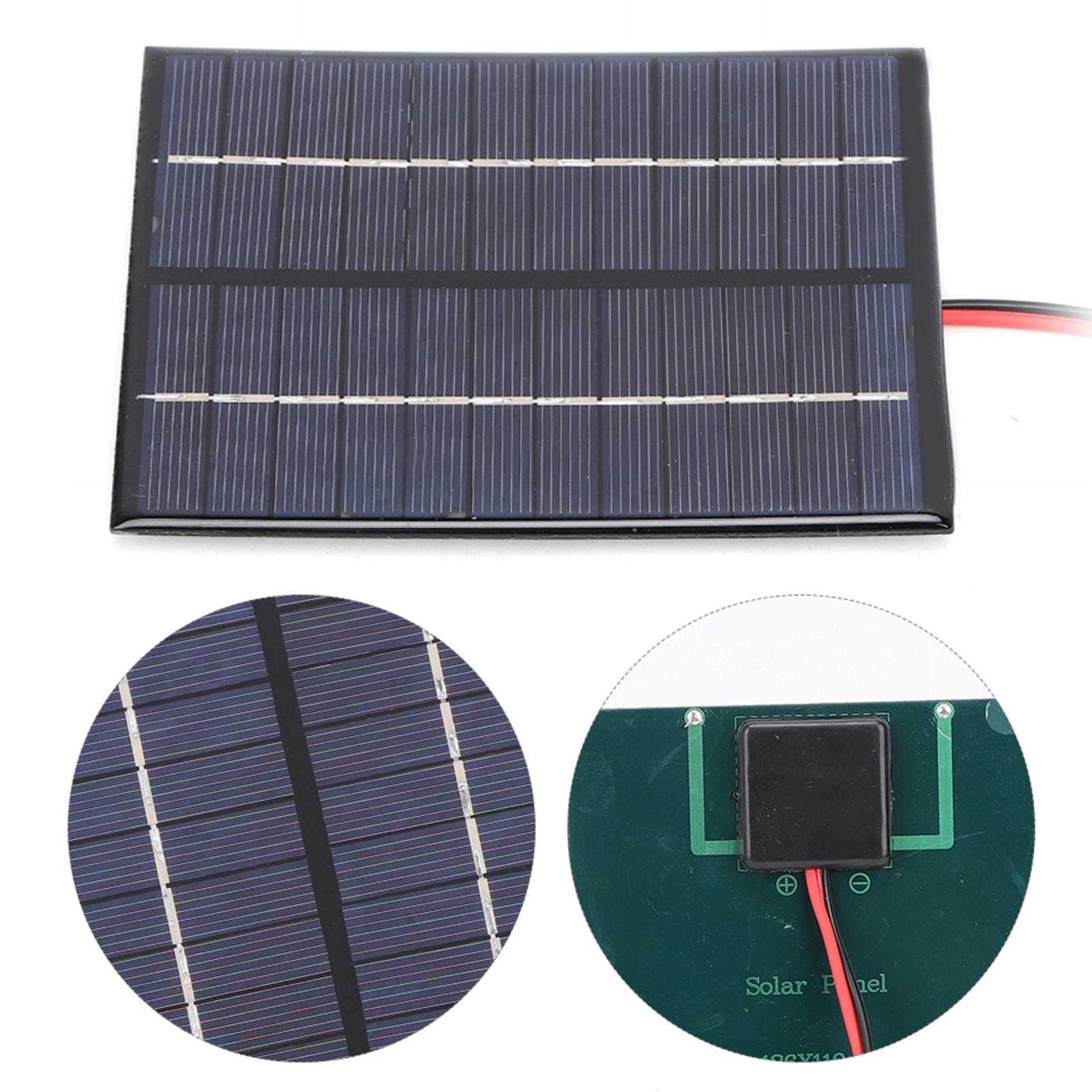 DIY SOLÁRNY NABÍJACÍ SOLÁRNY PANEL 2W 12V