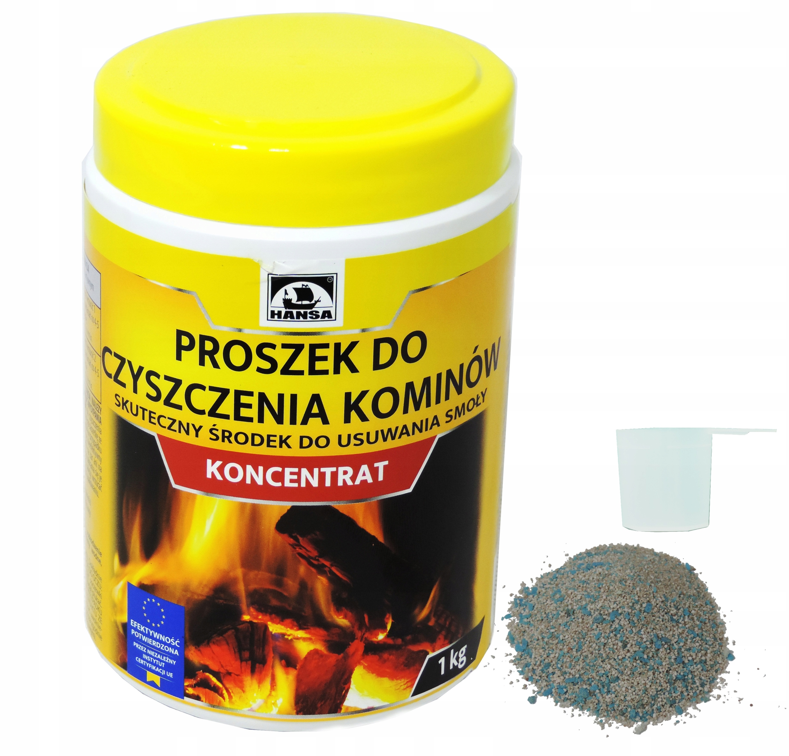 Príprava komína hansa na odstránenie cesty